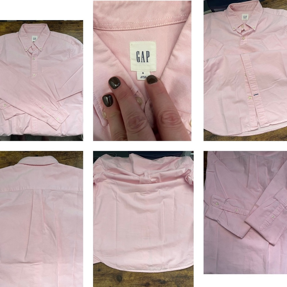 4 men's Gap button down shirts size S - Picture 3 of 5